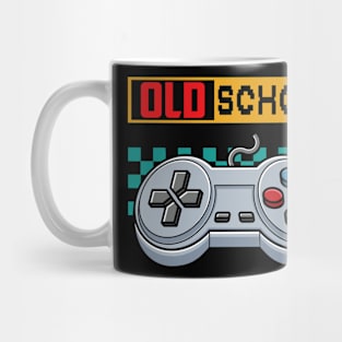 Video Game Old School New School Gaming Gift For Boys Kids Mug